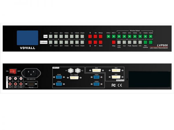 VDWALL LVP606A HD LED VIDEO Switcher