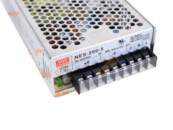 MEANWell 5V 40A 200W Switching Power source (NES-200-5) - Image 2