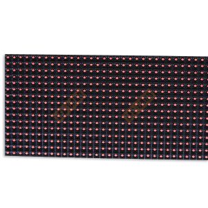 P10 modulo de LED al aire libre color rojo