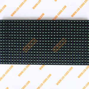 P10 outdoor green LED module