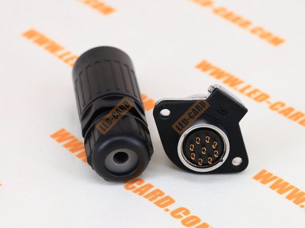 9 pin industrial Connector for led display