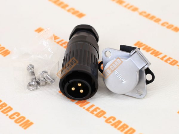 WEIPU WP20 3 Pin LED display Connector - Image 2