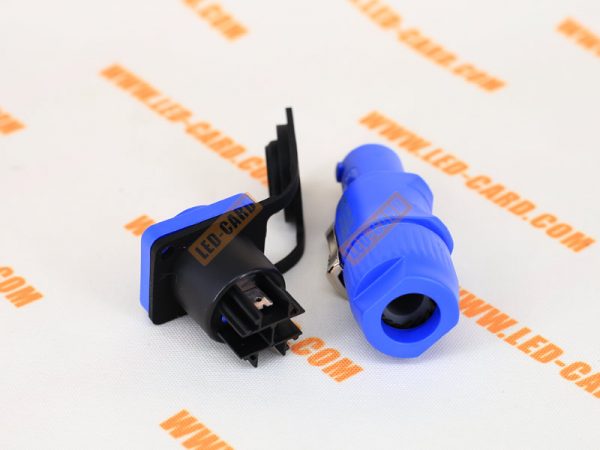 Breech lock Power Plug for LED cabinet - Image 2