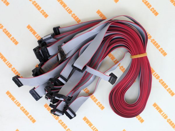 16Pin LED Display flat ribbon cable 50cm 20 PCS