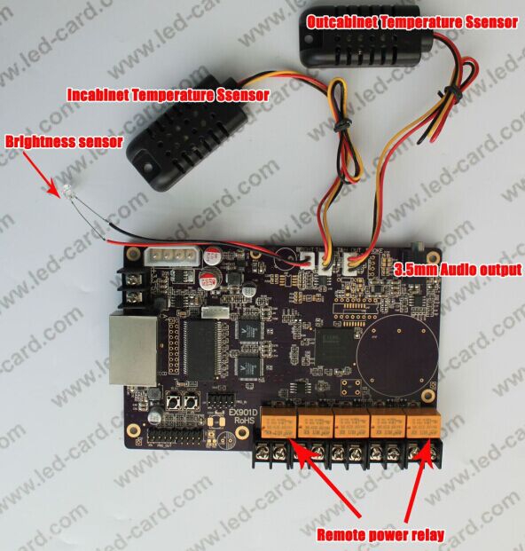 How to use EX901 and EX902 multifunction Card - LED-CARD Shopping