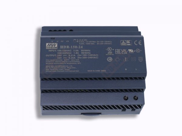 Meanwell HDR-150-24 DIN Rail Power
