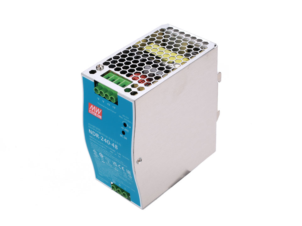 thumbnail image 2 of MEAN WELL NDR-240-48 – 48V 240W DIN Rail Power Supply 2 of 4